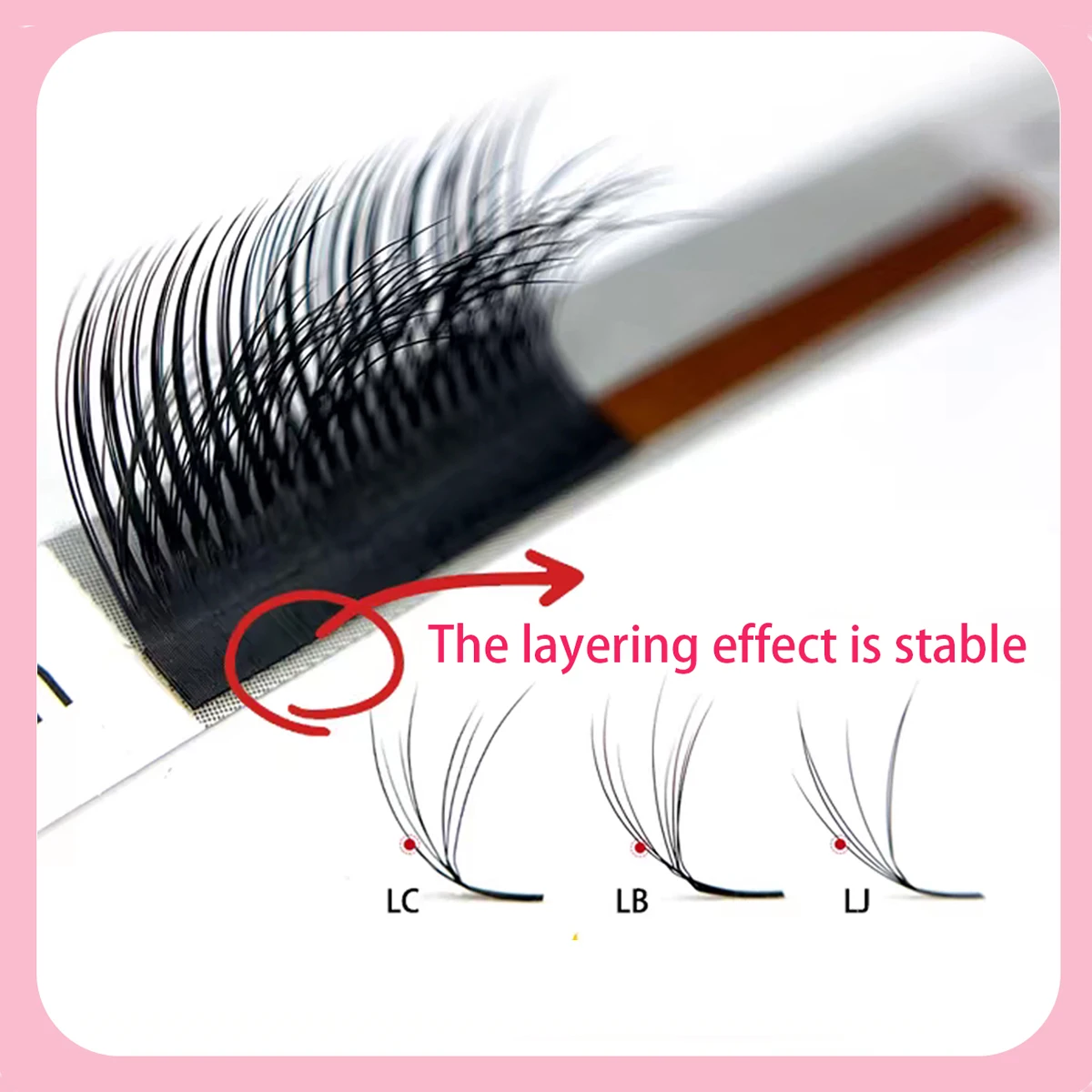 5d camélia cílios postiços lc lb ld lu curl extensões de cílios macios high-end cílios postiços atualizar premium cílios individuais