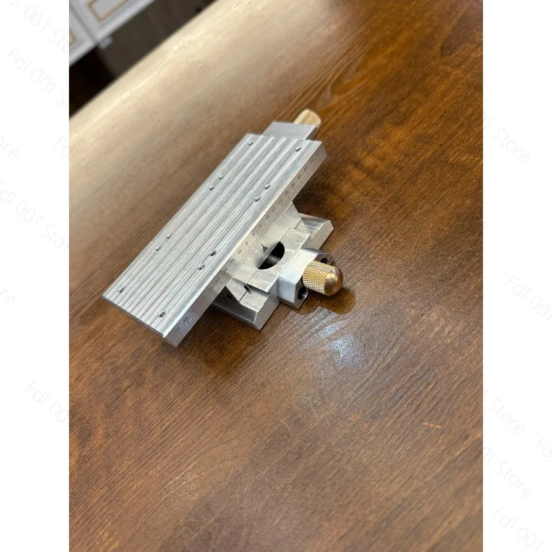 Precision fine-tuning cross hand slide manual translation table drill screw slide xy linear module cross slide table