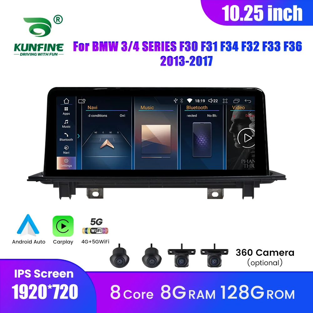 10.25 Inch Android Car Radio For BMW 3 4 Series F30 F31 F32 F33 F34 F36 2013-17 NBT System GPS Navigation Multimedia Player CP