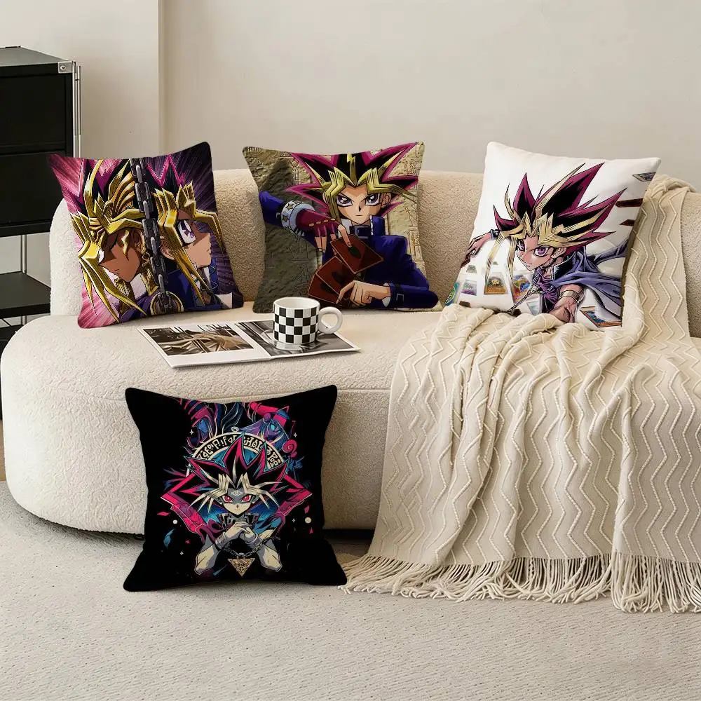 Anime Yu-Gi-Oh Y-Yugi Muto Pillow Case Cushion Cover Throw Pillow Case For Car Sofa