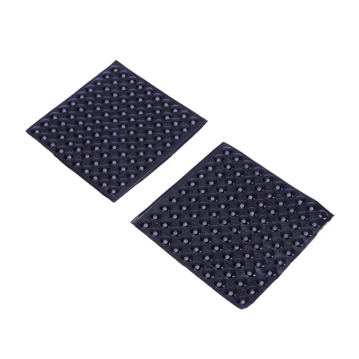 200 pçs protetor de parede da porta almofadas de silicone preto forte adesivo maçaneta da porta rolha almofada redução ruído parede pára-choques guarda