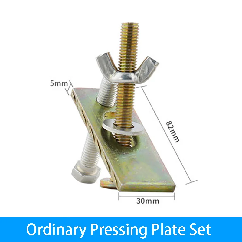 Cheap Engraving Machine Pressing Plate Clip Aluminum Profile CNC Milling Machine Arc Plate Set Thickened Fixture Accessories