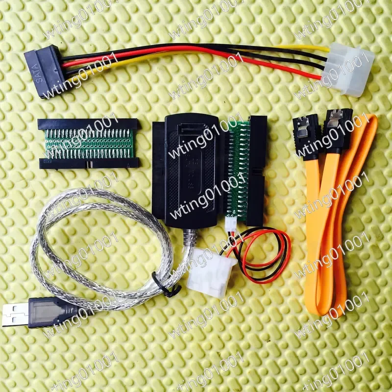DOM Disk Card Reader for IDE 44PIN DOM to USB Electronic Disk Adapter USB2.0 SATA Serial Port 44-pin