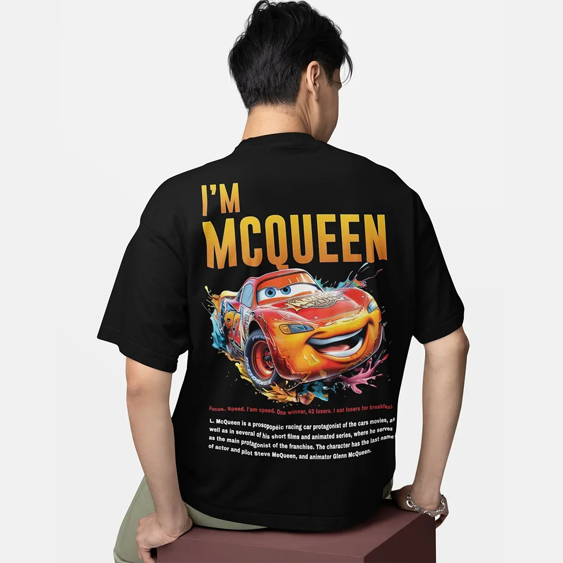 Summer Men Women\'s Sally I\'m Lightning Cars Mcqueen Graphic Shirts Accessories Funny 100% Cotton T Shirt Top Tee Clothes