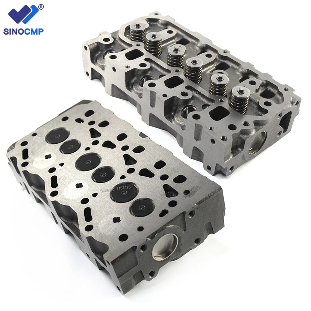 

3TNM74 Engine Cylinder Head with Valves for Yanmar Engine Excavator Cylinder Head Assy Spare Parts 3 Month Warranty 119517-11740