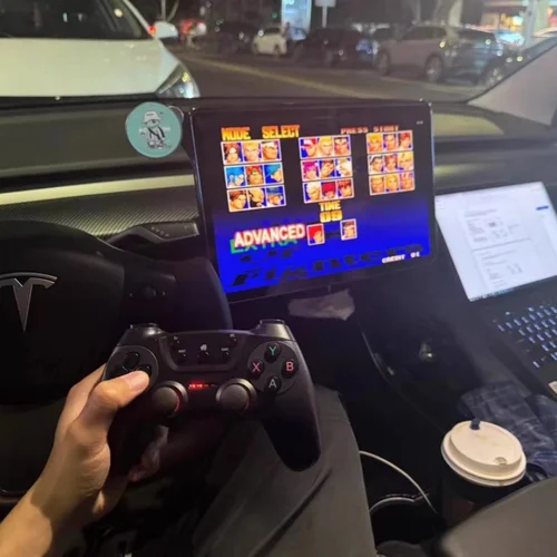 Imagen 1 del producto 2025 nuevo controlador de juego USB inalámbrico para Tesla modelo Y/3/X/S doble reproductor TV en línea PC PS3 accesorio de juego Compatible con vapor
