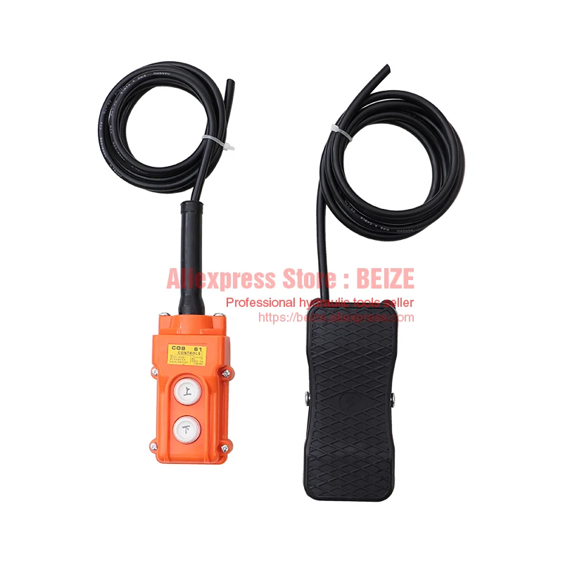 

Button Switch and Foot Switch for Electric Hydraulic Pump