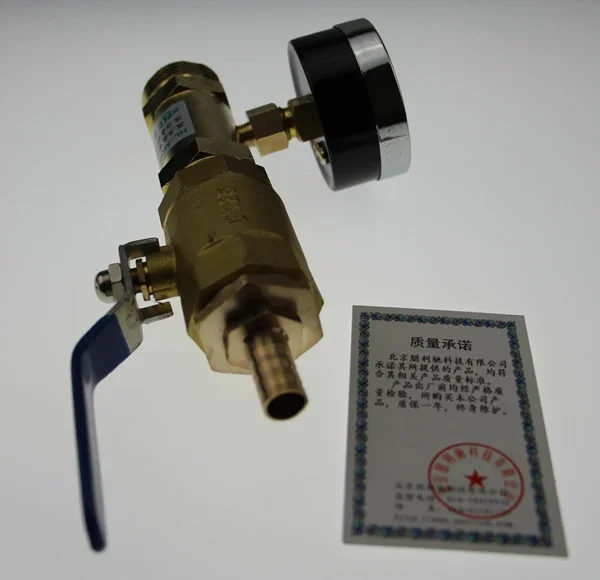 Fire hydrant pressure measuring joint fire water gun pressure tester fire hydrant system water test detection device