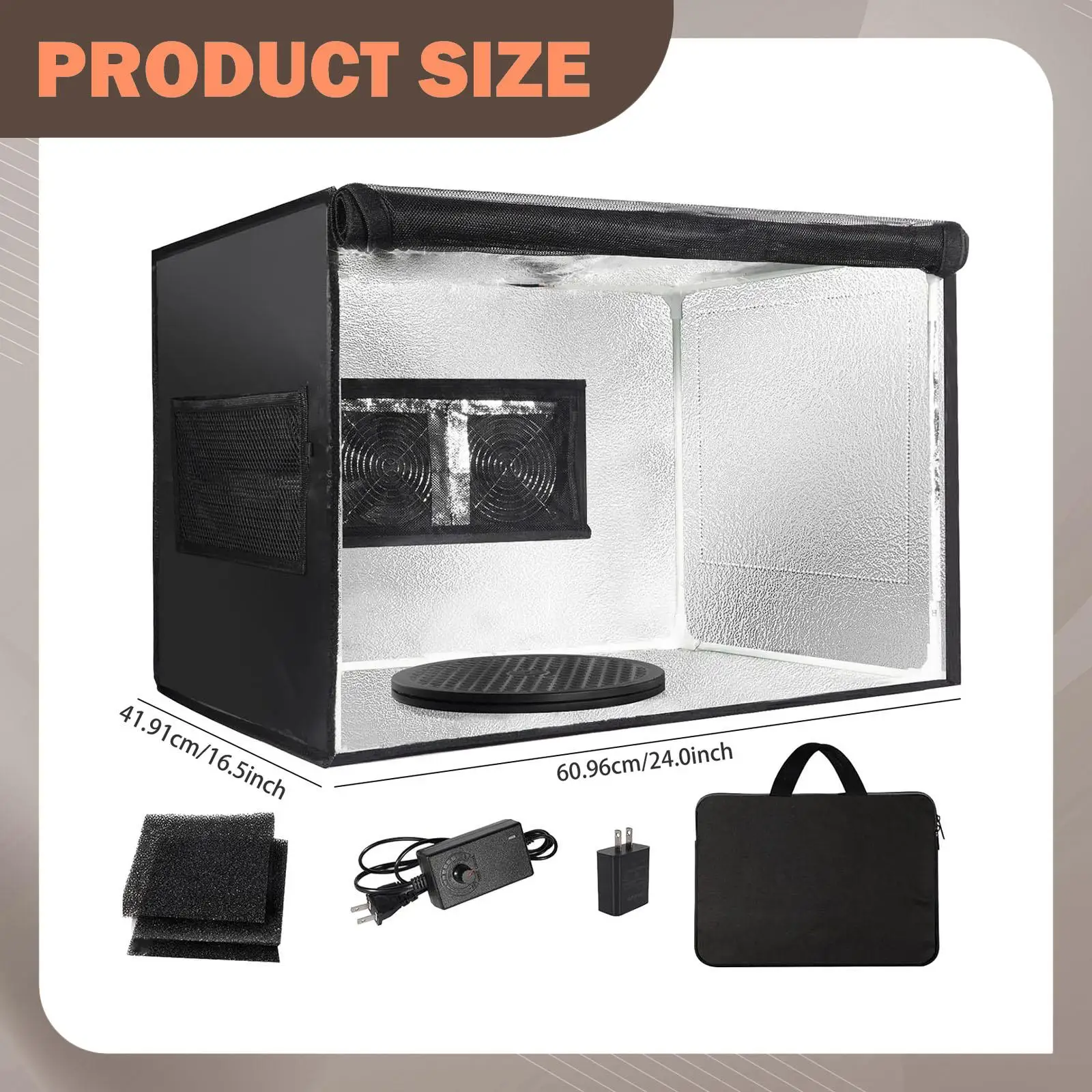 Portable Waterproof Paint Booth Foldable Airbrushing Tent Windproof Modular Spray Station for DIY Painting