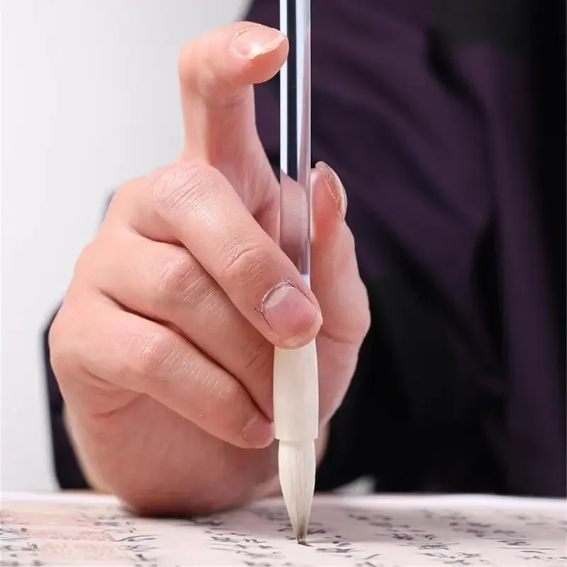 Small Regular Script Writing Brush Chinese Brush Sumi Painting Brush Fine Tie Brush for Beginner Adult Kid F19E