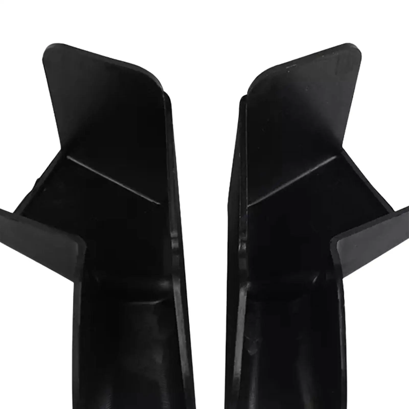 Conjunto de 2 bicos de calha RV para gerenciamento de água da chuva, extensões de fácil ajuste para van