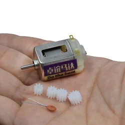 Micro FK-130 Carbon Brush Motor DC 3.7V 6V 7.4V 8.4V High Speed Mini 130 Strong Engine Cooling Hole for RC 4WD Racing Slot Car