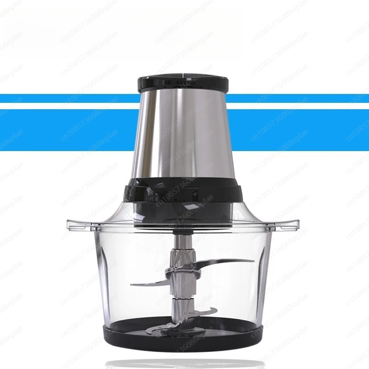 

Сверхмощный измельчитель пищевых продуктов, электрическая мясорубка объемом 2 л с лезвиями из нержавеющей стали для измельчения кубиками