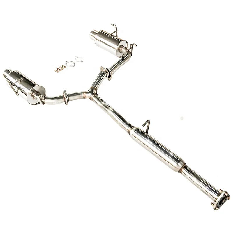 Fit 00-06 Honda S2000 Stainless 2.5" Catback Exhaust System 3.5" Muffler Tip