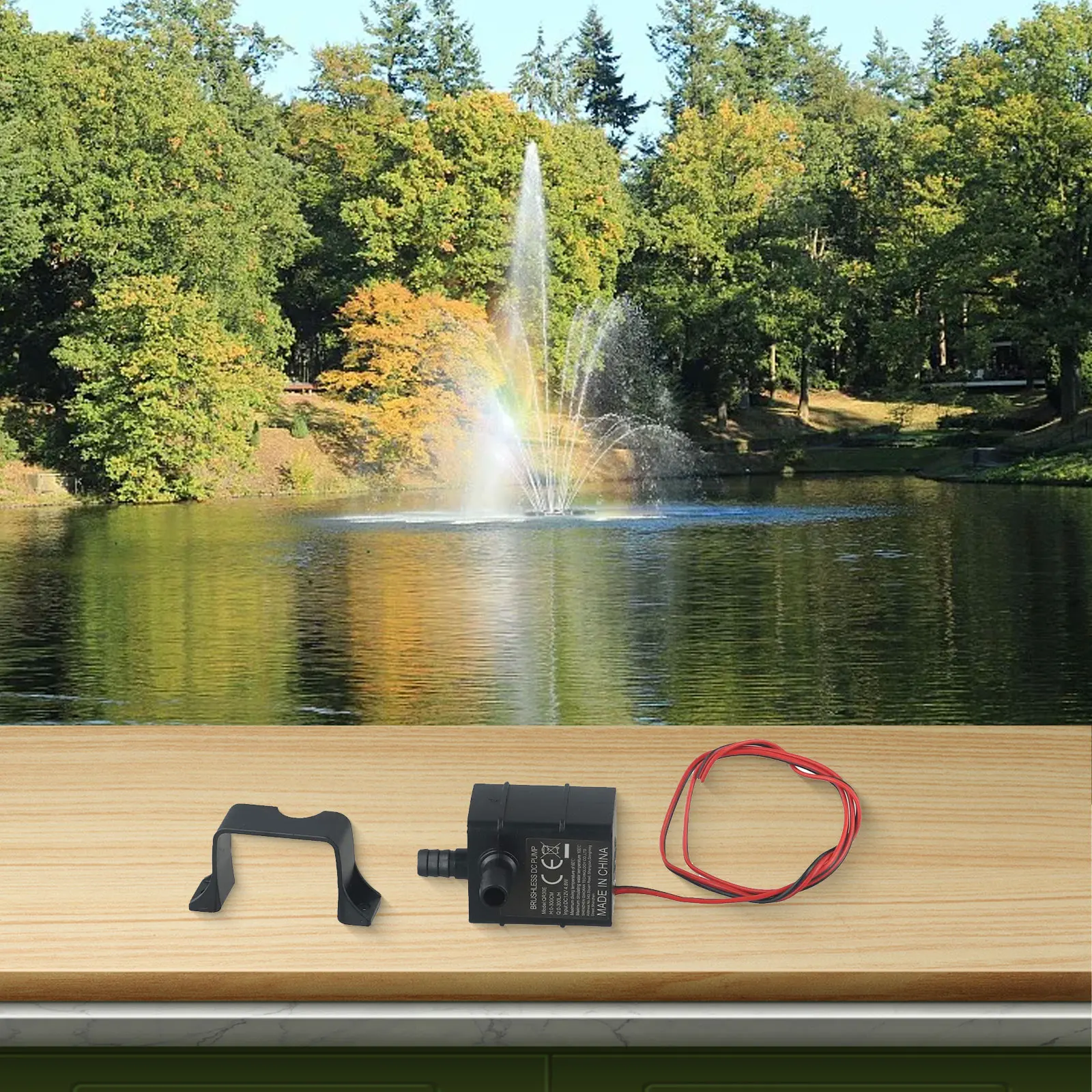 

Энергоэффективный насос, черный, 12В постоянного тока, водяной насос, компактный размер, устройство для погружения, простая установка, интеллектуальное управление цепью.