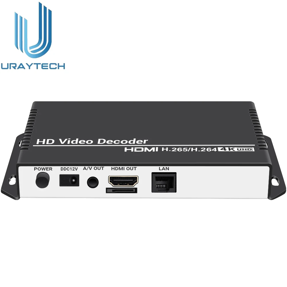 Best Price H.264 H.265 4K IP to HDMI Decoder IPTV Video Streaming Encoder Decoder H264 H265 HardwareAR