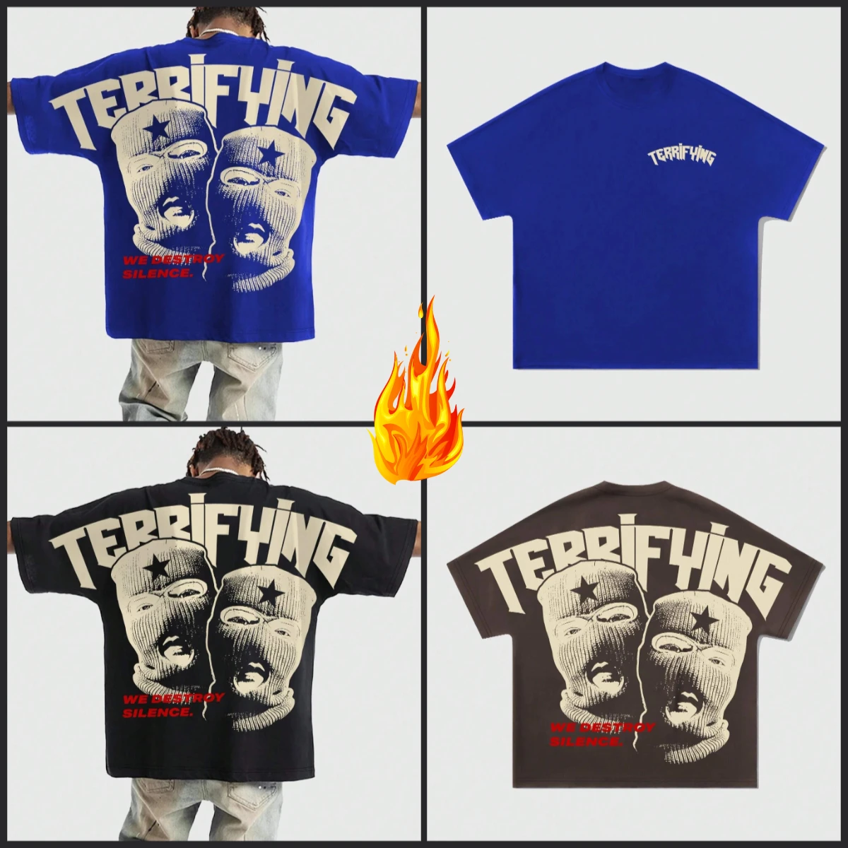 

Men's Retro Street 3D Printed T-Shirts Men's Casual Fashion T-Shirts Men's Summer Fashion Loose Tops Men's Casual Street T-Shirt