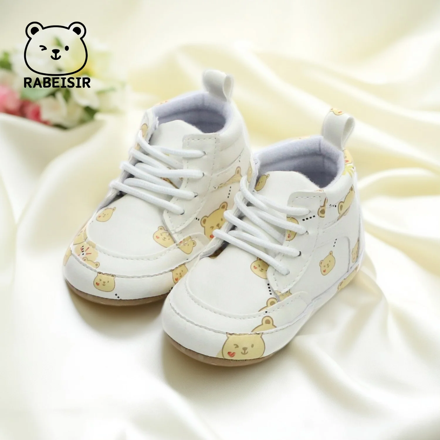 

Spring and Autumn Men's and Women's Baby Sports Shoes 0-18 Months Baby Toddler Shoes Casual Shoes Soft Sole Lightweight Anti-Slip