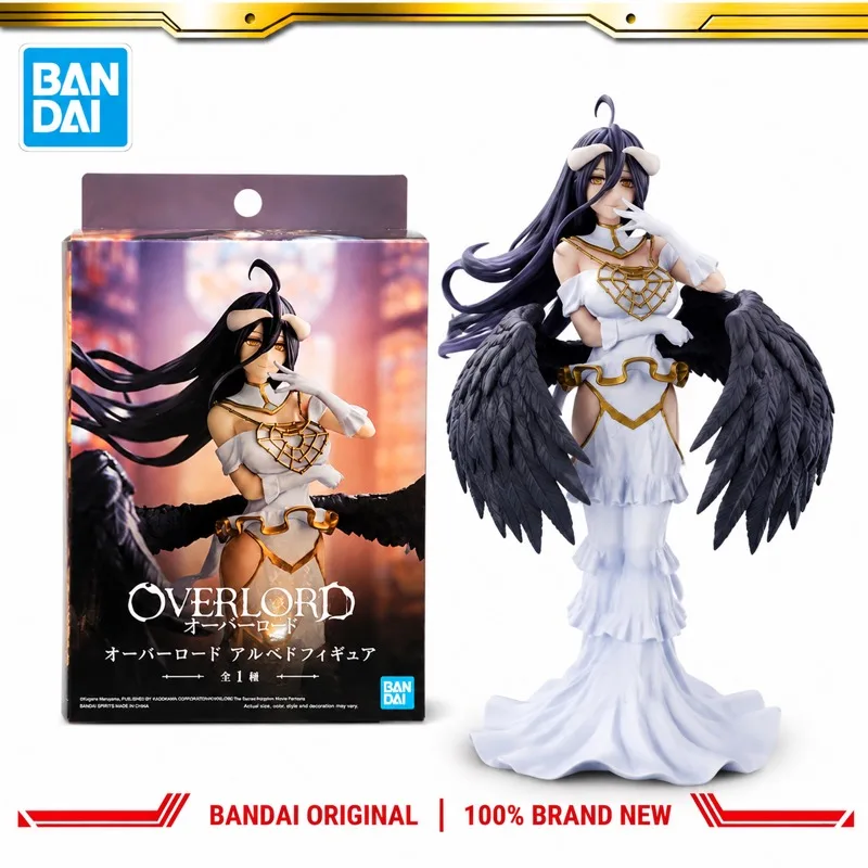 In Stock Bandai Original Banpresto Overlord Albedo Action Figure Model Doll Brand New Boxed Anime Characters Toys Model Garage