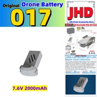 JHD For 017 GPS Remote Control RC Drone Quadcopter Spare Parts 7.6V 2000Mah Battery  Propeller 017 Drone Accessories