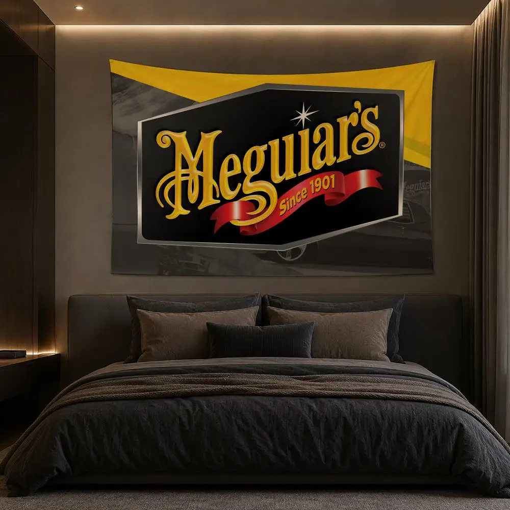 M-Meguiar Racing Car Modification Tapestry Bedroom Living Room Bar Party House Home Dorm Interior Wall Decor Background Banner