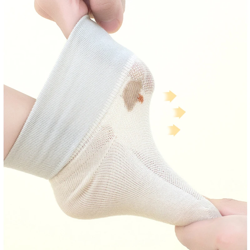 Lot de 3 paires de chaussettes mi-longues pour nouveau-né garçon et fille, vêtement d'été en coton respirant et maille fine pour enfant de 0 à 5 ans, nouvelle collection 2024