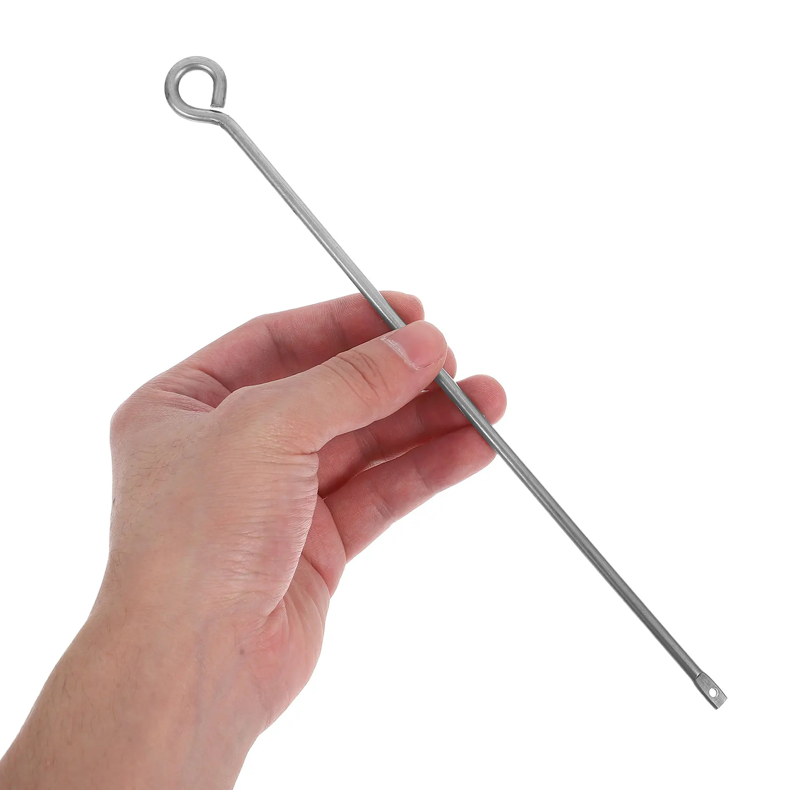 

3 PCS Parrot Fruit Fork Bird Cage Treating Toy Birds Vegetable Holder Holders Stainless Steel Food Skewer