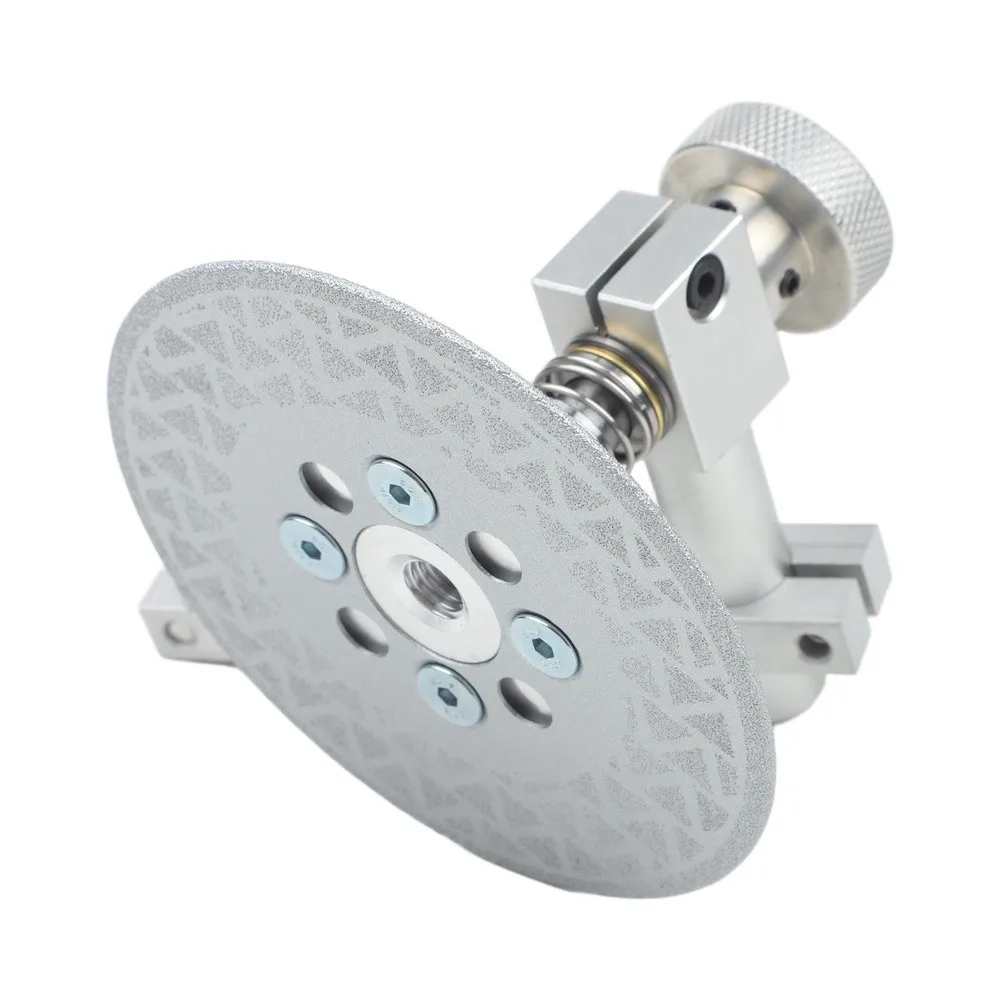 Silver And Black Brake Pad Alignment Tool Multi-axis Adjustment Aluminum Alloy Construction For Home Bike Repair