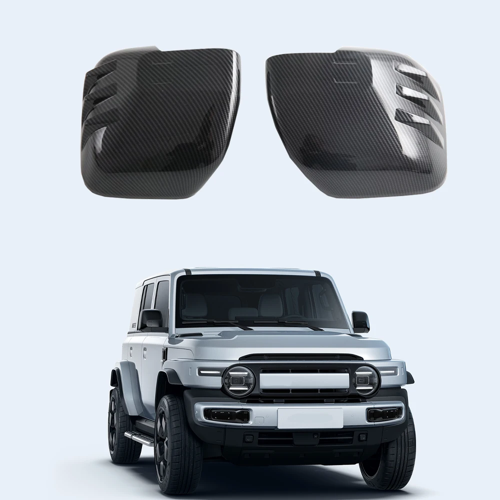 

For Chery iCAR V23 Rear View Side Door Mirror Cover Trim Car Accessories Door Rearview Mirror Frame Stickers 2025