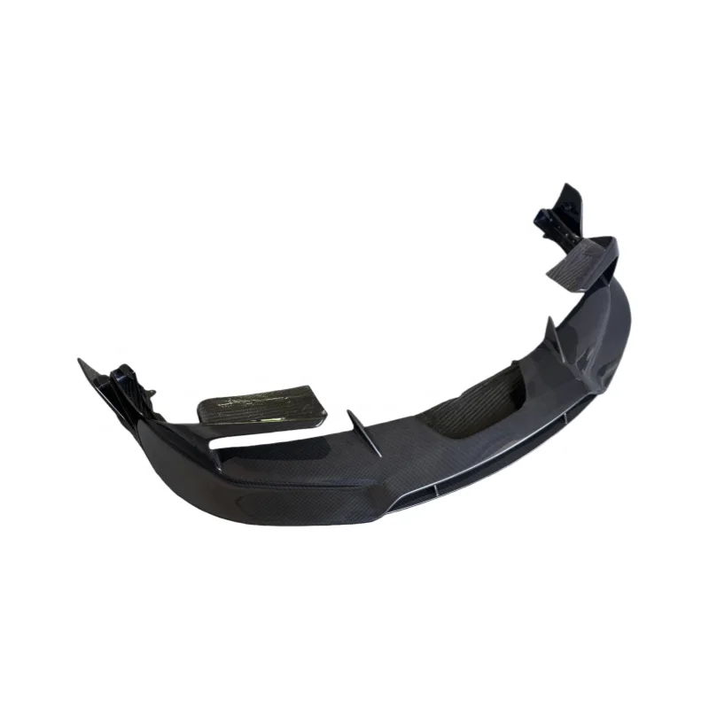 

For Ferrari SF90 Upgrade M Style Dry Carbon Fiber Front Bumper Lip Spoiler Bodykit