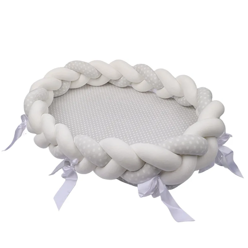 European American new pure hand-woven newborn cloth bed simple home bed baby nest