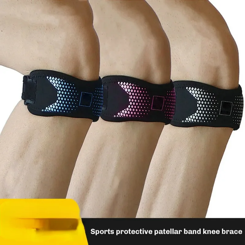 

1PC Adjustable Knee Pad Knee Pain Relief Patella Stabilizer Brace Support Hiking Soccer Basketball Running Sport