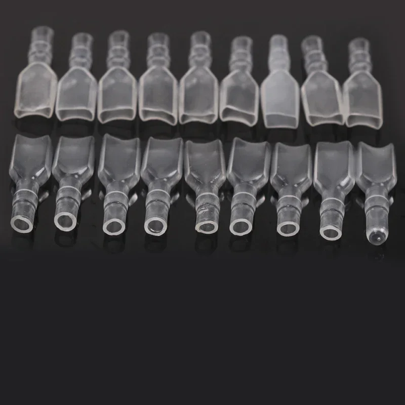 200/100Pcs Female Crimp Terminal Connector 2.8/4.8/6.3mm Car Speaker Electric Wire Connectors Set 22-16 AWG