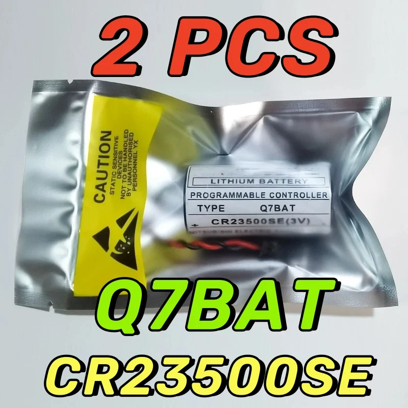 

2PCS Original New Date CR23500SE 23500 Q7BAT 3V PLC Lithium Battery