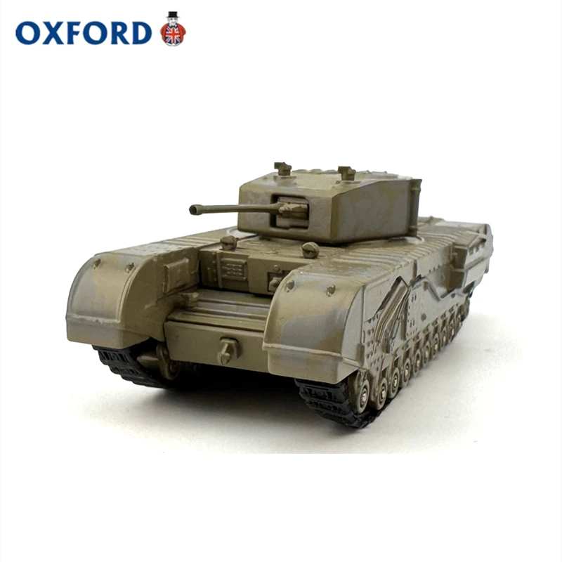 Diecast OXFORD 1:76 escala Chugir Tank 142RAC Toni 1943 modelo de coche de aleación militar de la Segunda Guerra Mundial juguete coleccionable exhibición de recuerdos