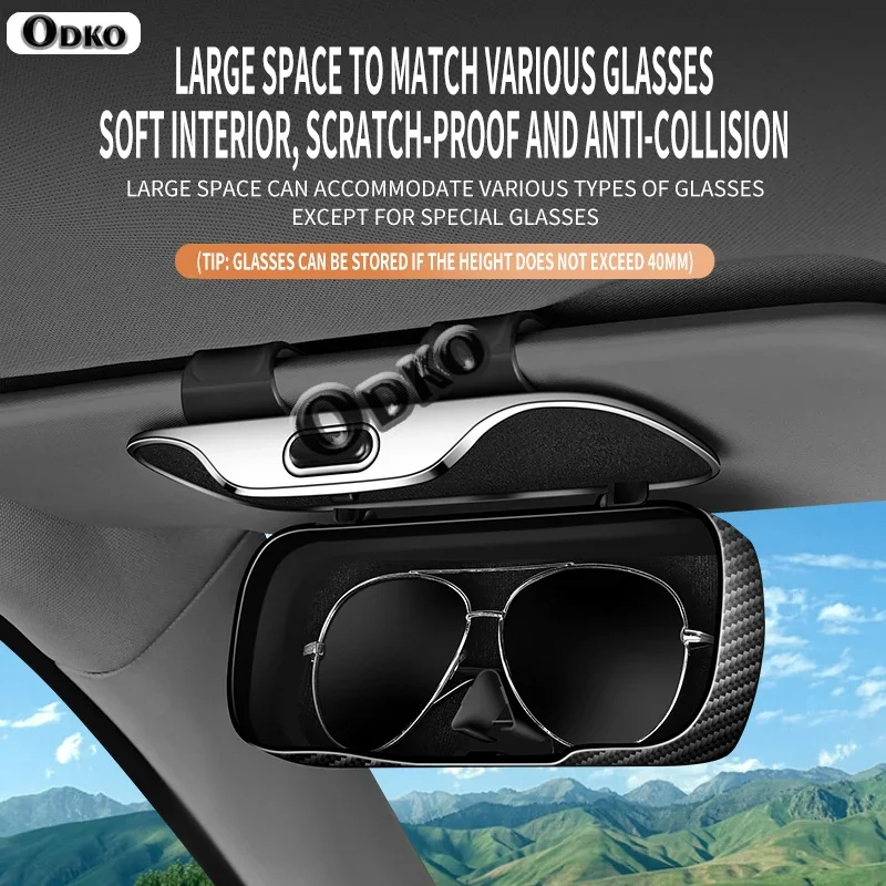 Étui à lunettes pour visière de voiture, mallette de rangement pour lunettes de soleil, boîte de Protection anti-rayures pour Lexus ES RX NX MS600 LX RC GS UX LC RZ