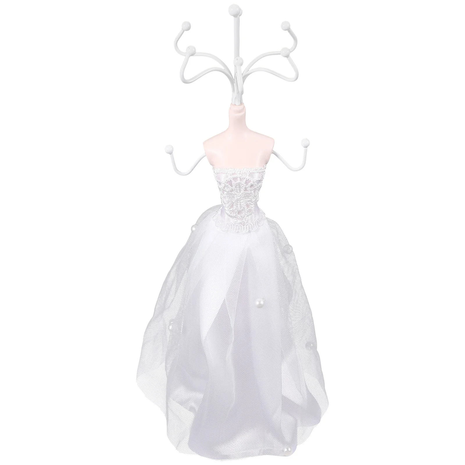 

Премиальная подставка для украшений Princess: функциональная витрина для ожерелий, декоративный аксессуар для спальни и туалетного столика