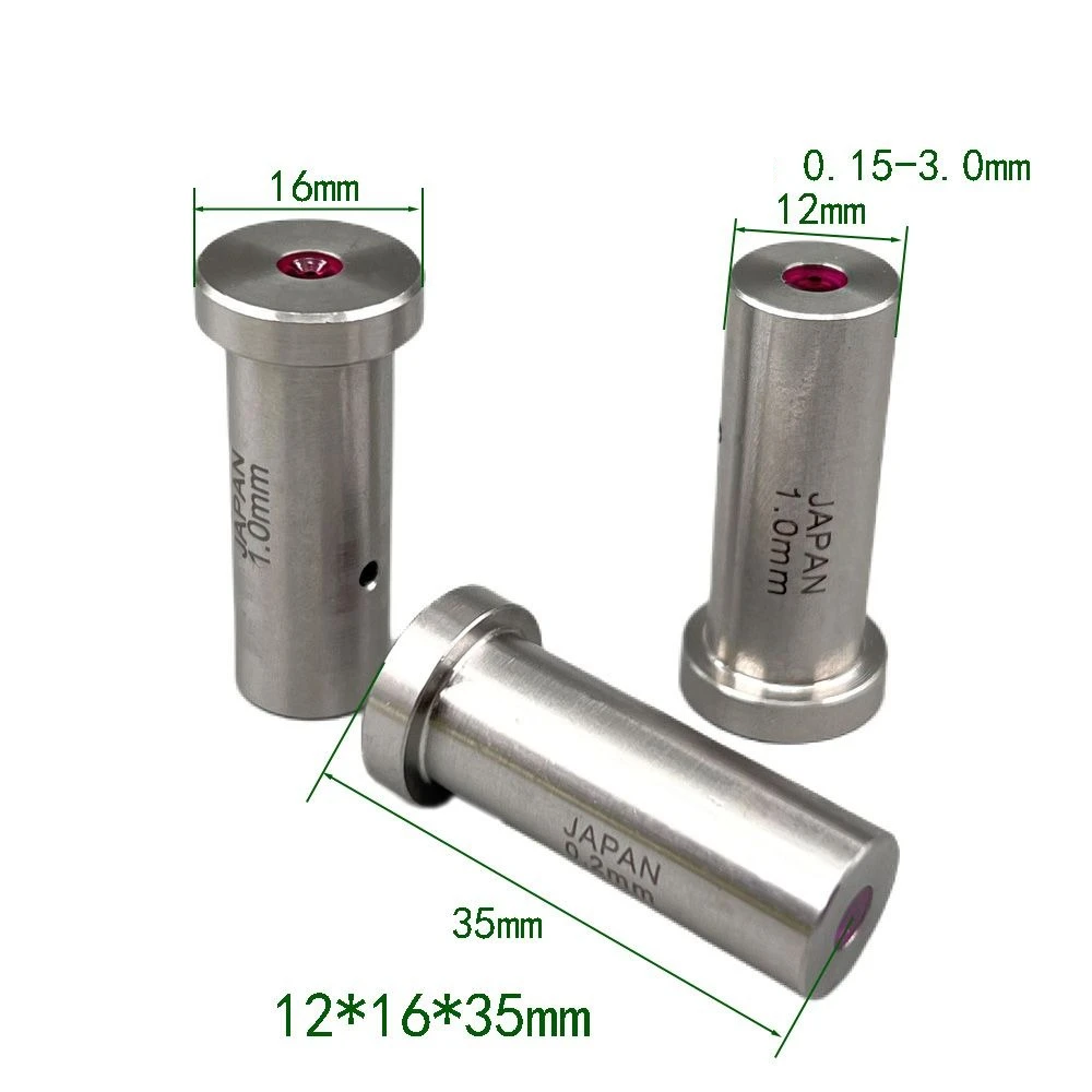 Wire EDM Drilling Machine Ruby Guide S150, 0.3-3.0mm High Precision Ruby Electrode Guide For Charmilles EDM Drill Parts