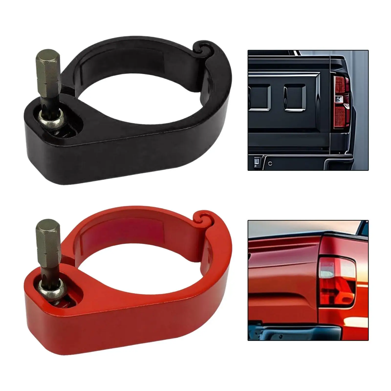 شاحنة الباب الخلفي قفل الملحقات الثقيلة إصلاح أجزاء المهنية سبائك الألومنيوم السيارات لفورد F350 F250 2015-2023 #1