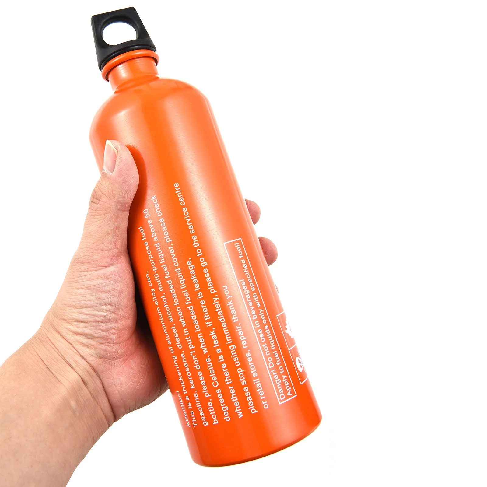 750ml Outdoor Fuel Bottle Petrol Alcohol Liquid Oil Bottle Oil Storage Can for Camping  Hiking