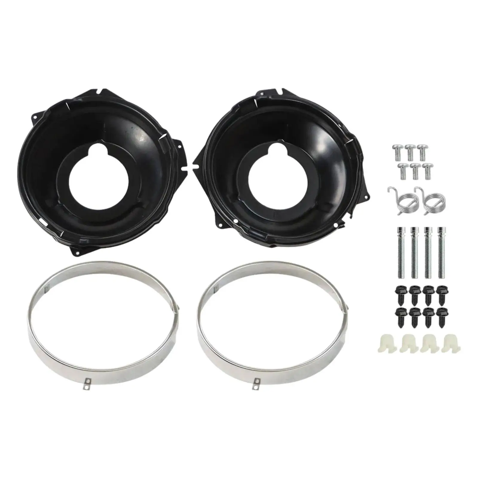 28x Headlamp Retaining Rings Mounting Bucket Kit Replaces for Chevrolet Cars