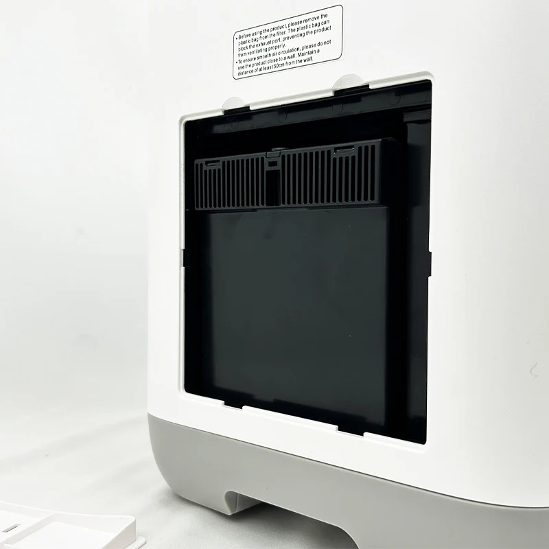 Máquina compostadora de residuos de alimentos eléctrica inteligente 24H, fabricante de fertilizante orgánico compacto e inodoro para eliminación de basura de cocina doméstica