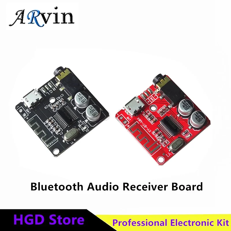 Placa receptora de Audio Bluetooth 5,0, placa decodificadora MP3 sin pérdidas, módulo de música estéreo inalámbrico, 3,7-5V, xy-bt-mini