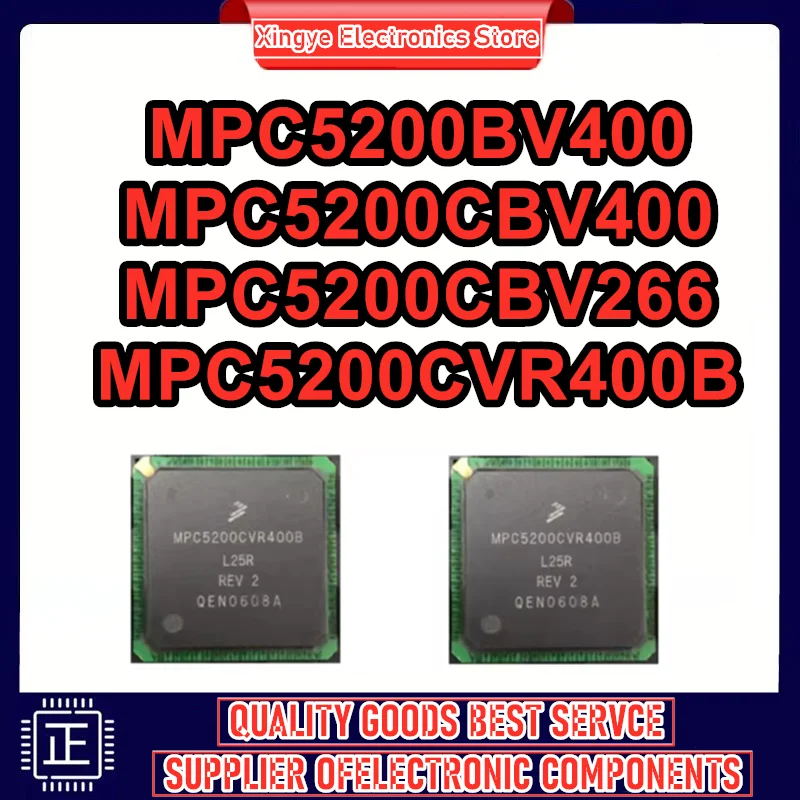 MPC5200CVR400B MPC5200CVR400 MPC5200CVR MPC5200 MPC5200BV400 MPC5200CBV400 MPC5200CBV266 L25R BGA272 في المخزون