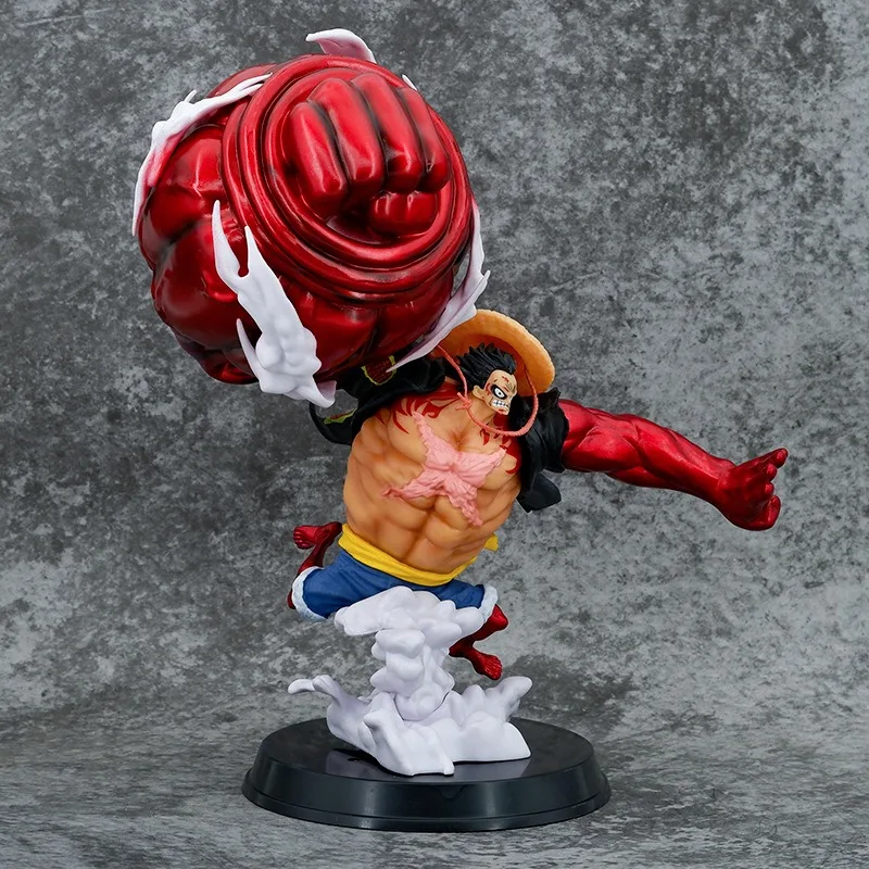 30CM One Piece Figurka anime phantom Luffy Gear 4 Figurki akcji zabawki model Dekoracja pulpitu Kolekcja statuetek Wisiorek Prezent dla dziecka