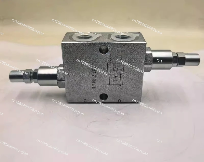 VBDC tubular bidirectional cross relief valve double acting cylinder buffer valve to prevent hydraulic shock valve