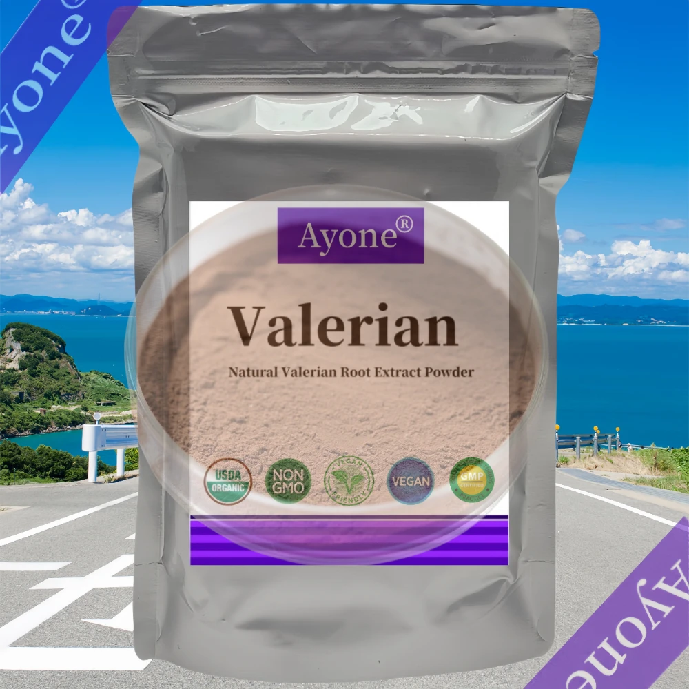 عبوة احترافية من المصنع وختم مستخلص جذور فاليريان للعناية بالوجه ومسحوق الجسم
