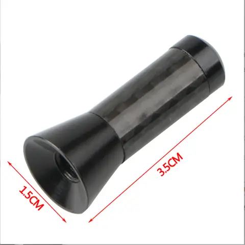 3.5cm Car Carbon Fiber Short Stubby Mast Antenna for Opel Astra J K Corsa D E Zafira C Mokka Insignia Cascada Karl Adam Meriva