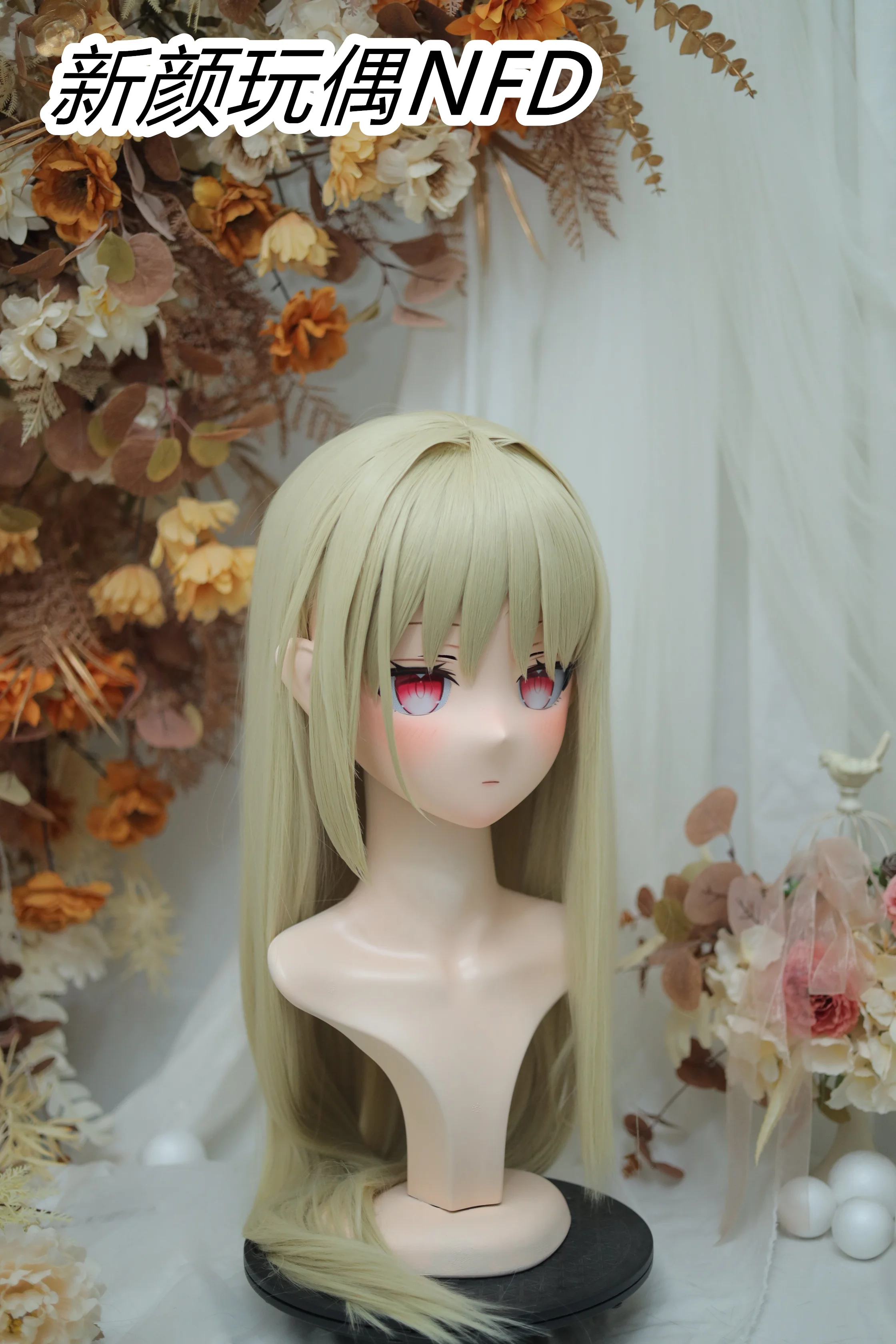 Balance payment Customize Character Female/Girl Resin Kig Full Head With Lock Anime Cosplay Japanese Anime Kigurumi Mask Deposit