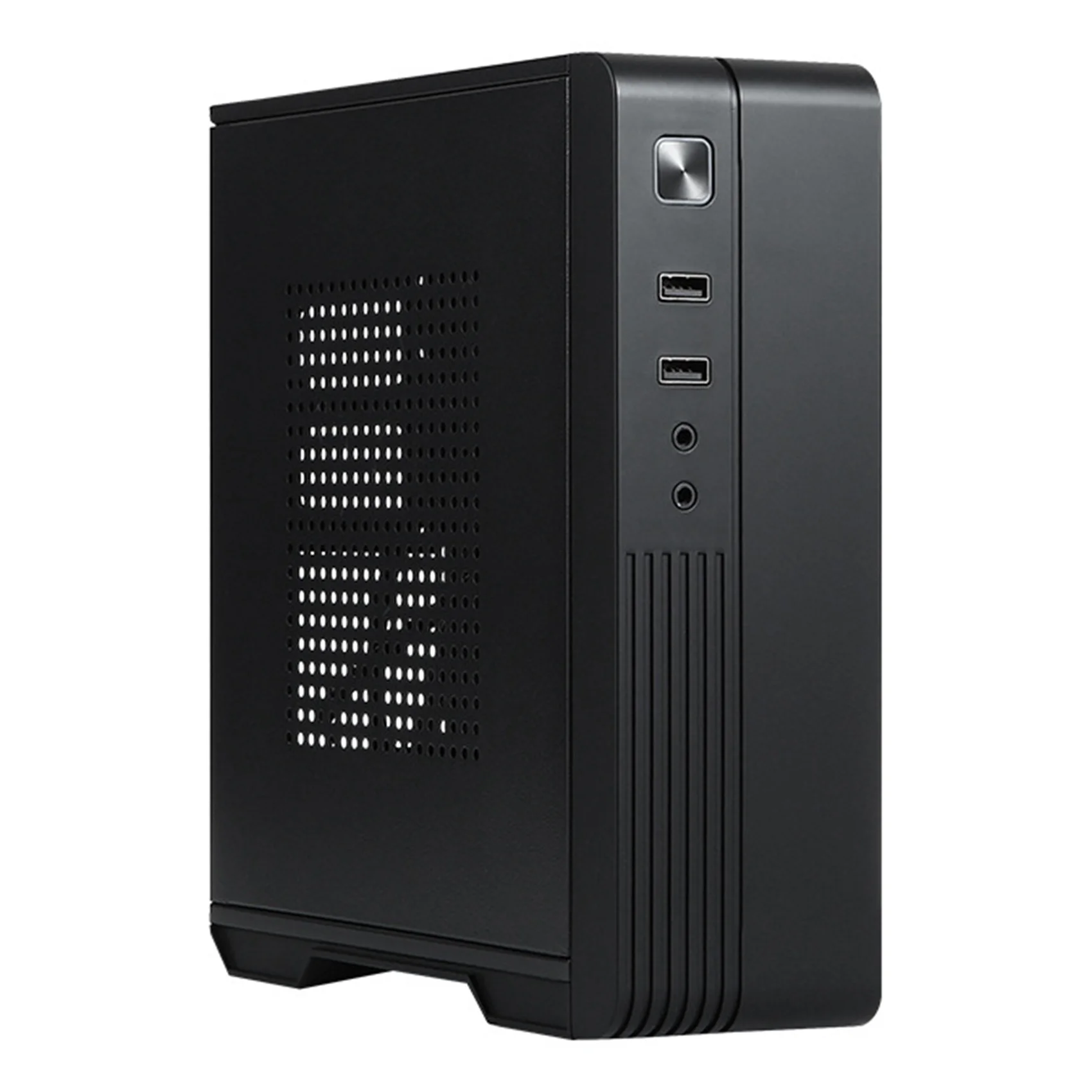 ABGN MX02 Mini ITX Computer Case HTPC Host Chassis USB2.0 ITX Enclosure Industrial Control Chassis for Business